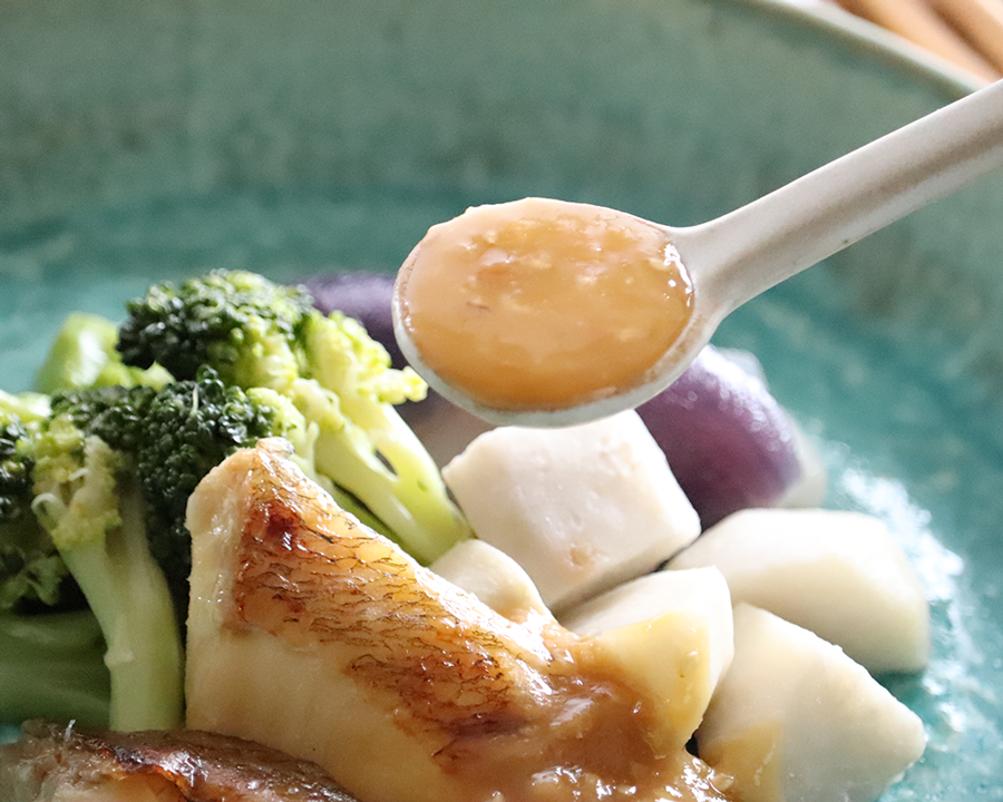 あぶらかれいの味噌漬け焼き&地場野菜のオリーブオイル蒸し【宅配便/全国配送】