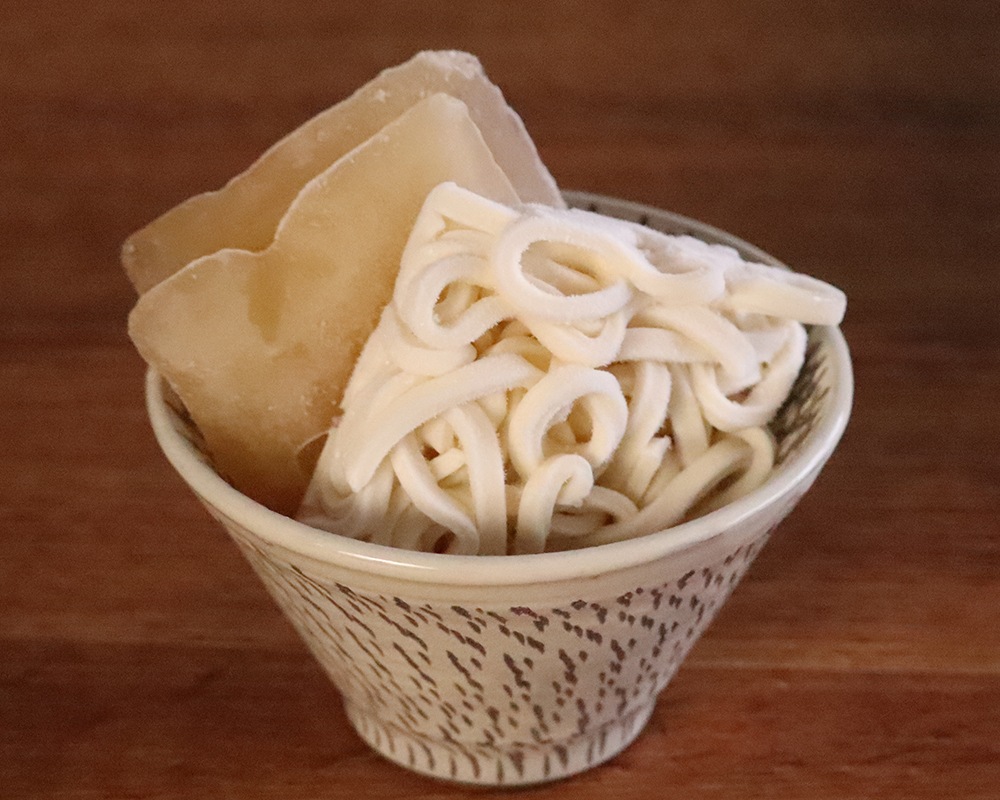 一口押し寿司いろかさね+柚子香る真鯛出汁の小うどんセット/ご自宅用【宅配便/全国配送】