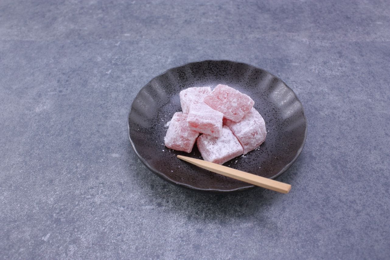 わらび餅／あまおう