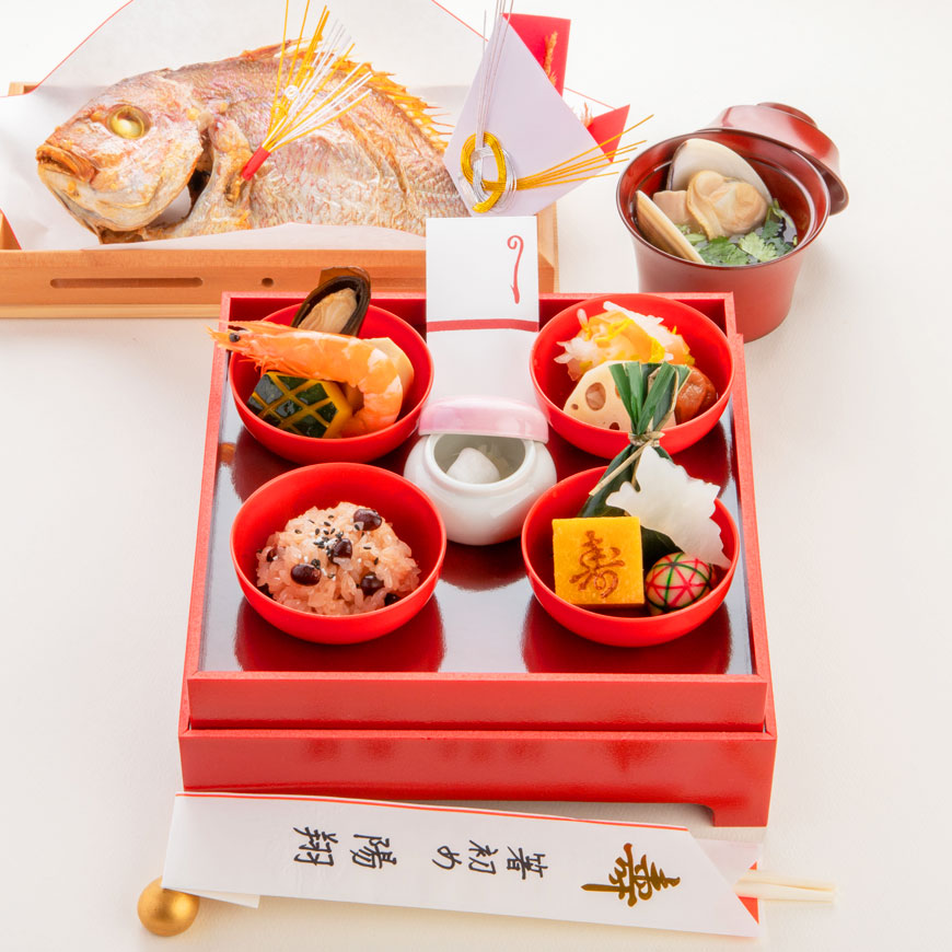（通信販売）お食い初め料理セット　初膳／ういぜん　★北海道・沖縄を除く送料無料★男の子イメージ