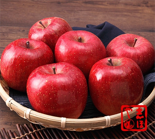 出荷時期：11月下旬～12月頃】【送料無料】サンふじ 6玉 贈答用