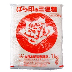 スプーン印 or ばら印 三温糖 1kg×20袋入