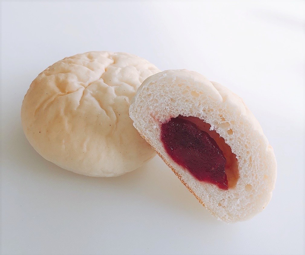 粒まるいちごジャムパン