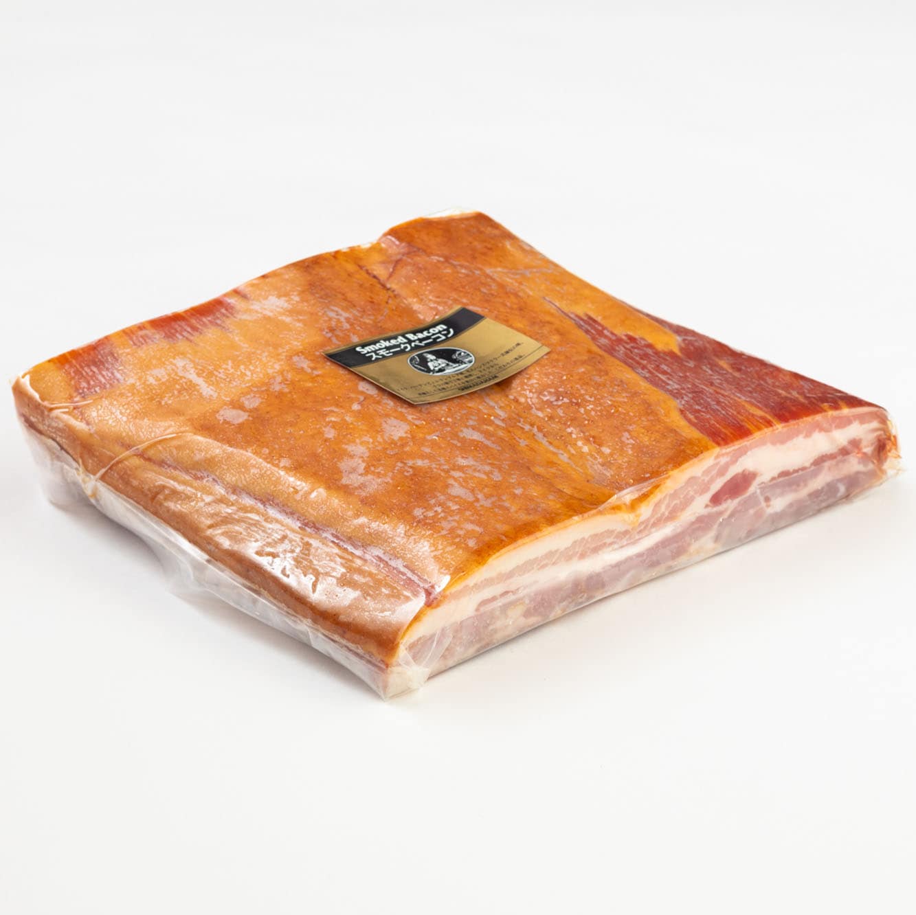 【672時間熟成】【18時間燻製】しっとり食感 スモークベーコンブロック1kg |無塩せきソーセージ専門店【嶋田ハム】