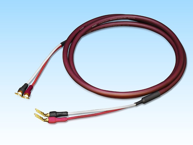 SAEC SPC-850 スピーカーケーブル 約3m×2本（Yラグ＆バナナ圧着） SAEC SPC-850Y-Y (完成品)【長さ選択】 【お取り寄せ】 | SAEC