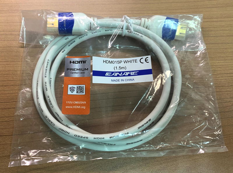 CANARE HDM**Pシリーズ イーサネット対応プレミアムハイスピードHDMI