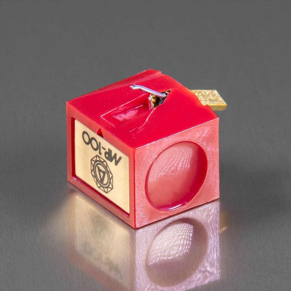 NAGAOKA カートリッジ MP-100H ヘッドシェル付き 円錐チップ・接合ダイヤ ナガオカ カートリッジ mp－100hの通販