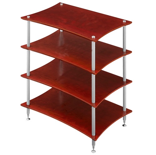 QUADRASPIRE Q4Wシリーズ標準仕様(19㎜支柱、棚板4枚、スパイク脚  