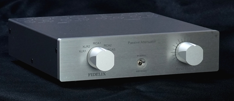 FIDELIX TruPhase パッシブアッテネーター FIDELIX TruPhase パッシブアッテネーター セレクター付きパッシブ
