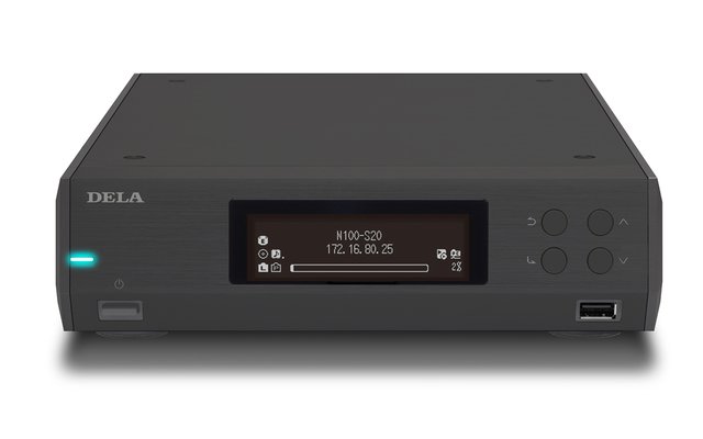 DELA N100 (N100-S20B-J) ハーフサイズ・デジタルミュージックライブラリー(NAS) 【お取り寄せ】-  ネットワークオーディオプレーヤー、NAS、光ディスクドライブ、ハブ,DELA- オーディオ・音響のシマムセン