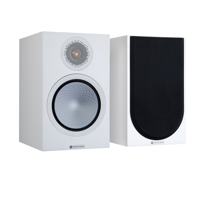 ホームシアター Monitor Audio - Silver Series 6 - Floorstanding Speaker - Each - Rosenut : Monitor Audio シルバー 50 7G ホワイト (ペア