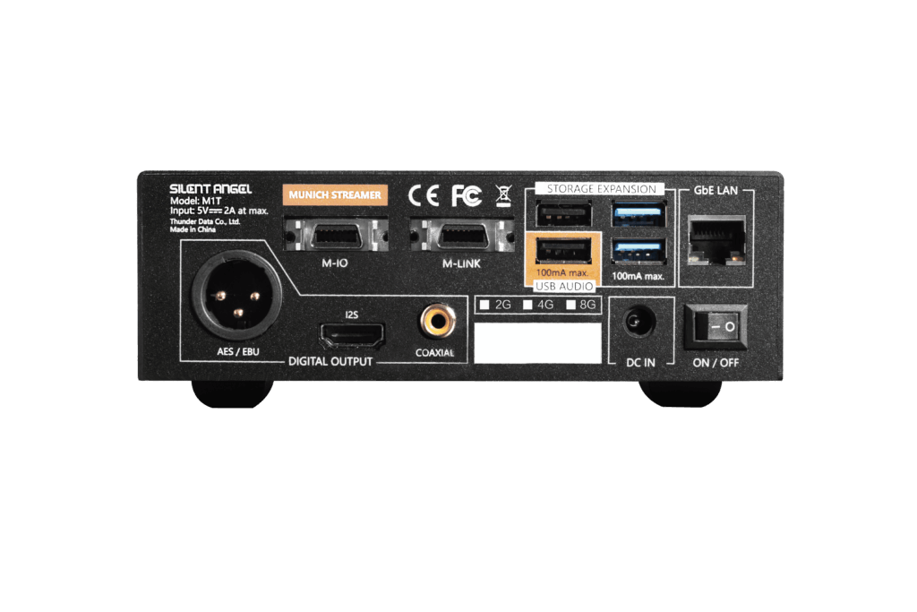 Silent Angel M1T-8GB(DACレス) ネットワークストリーマー 【お