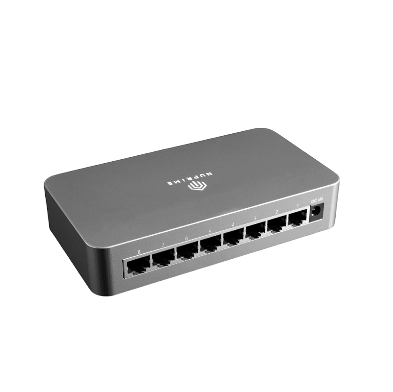 NuPrime オーディオ専用HUB Omnia SW-8 グレー (美品) NuPrime Omnia SW 8 オーディオ専用ハブ 【お取り寄せ