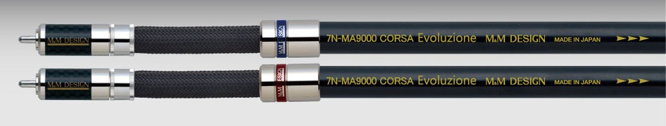 M&M DESIGN 7N-MA9000CORSA Evoluzione RCAオーディオケーブル (長さ