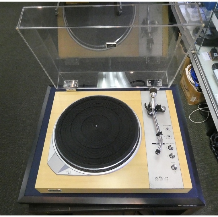 □ Victor ビクター JL-B44 ターンテーブル レコードプレーヤー 現状品