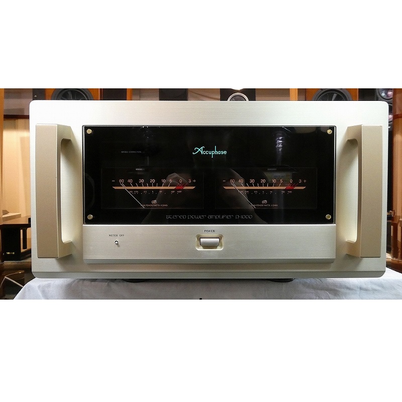 Accuphase パワーアンプ P-1000 [1] アキュフェーズ ♪ 5888E-1 アキュフェーズ Accuphase P-1000 パワーアンプ @47233 ⁄ 中古