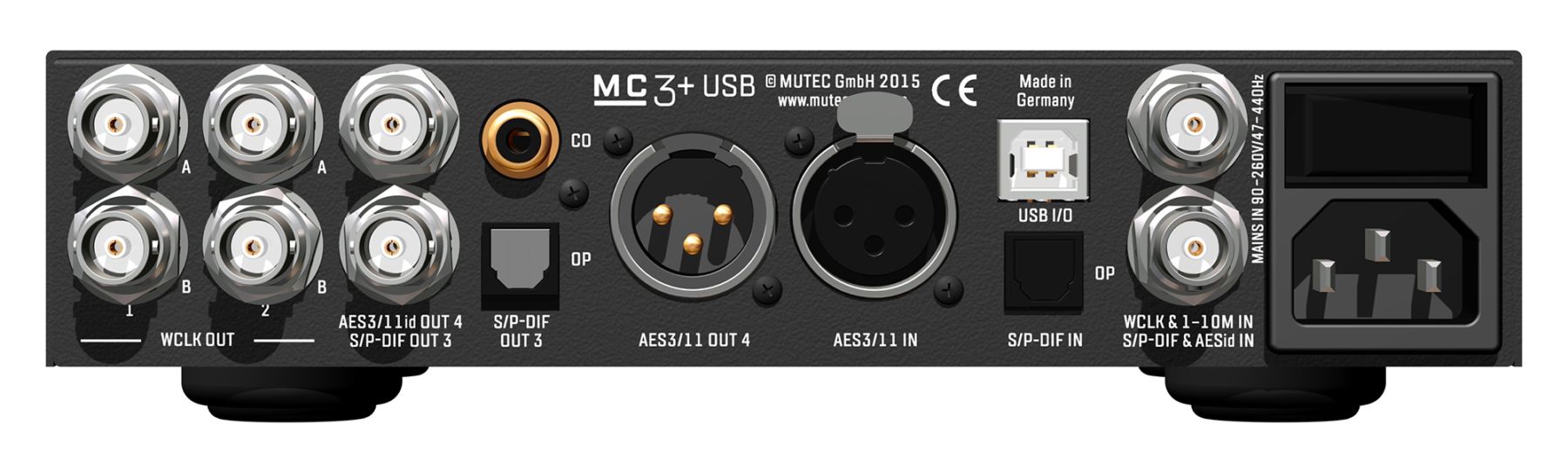 9月15日より値上げ】 MUTEC MC-3+USB Bkack 【お取り寄せ】 | マスター