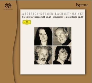 独INMUS レーガー「ピアノ四重奏曲」 ルイメン シュトロス四重奏団 9月13日発売 ESOTERIC SACDソフト 「ブラームス:ピアノ四重奏