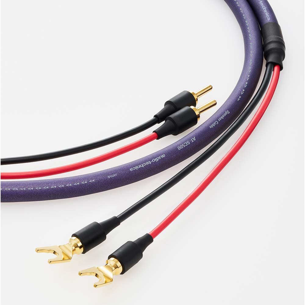 audio-technica AT-SC500 (L/Rペア) スピーカーケーブル /2.0m~2.5m