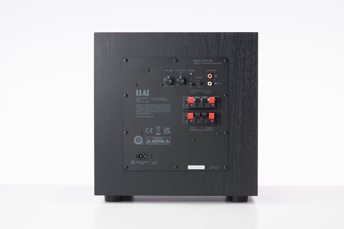 ELAC DS-103 BK 【お取り寄せ】 | ELAC | シマムセン