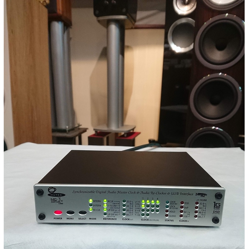 中古品】MUTECH MC-3+USB SILVER ※送料無料《北海道・沖縄・離島を除く
