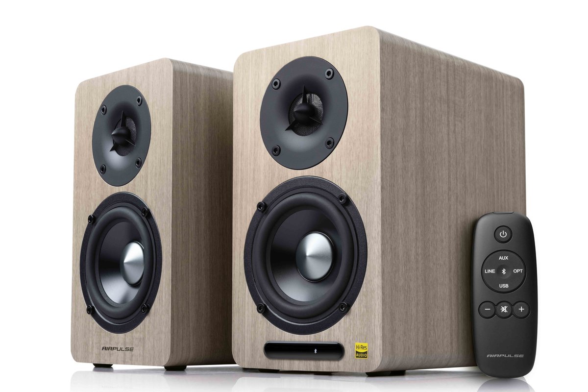 AIRPULSE A60 アクティブスピーカー ほぼ未使用 動作確認済み AIRPULSE、平面振動板ツイーターのアクティブスピーカー「A60」 - AV Watch