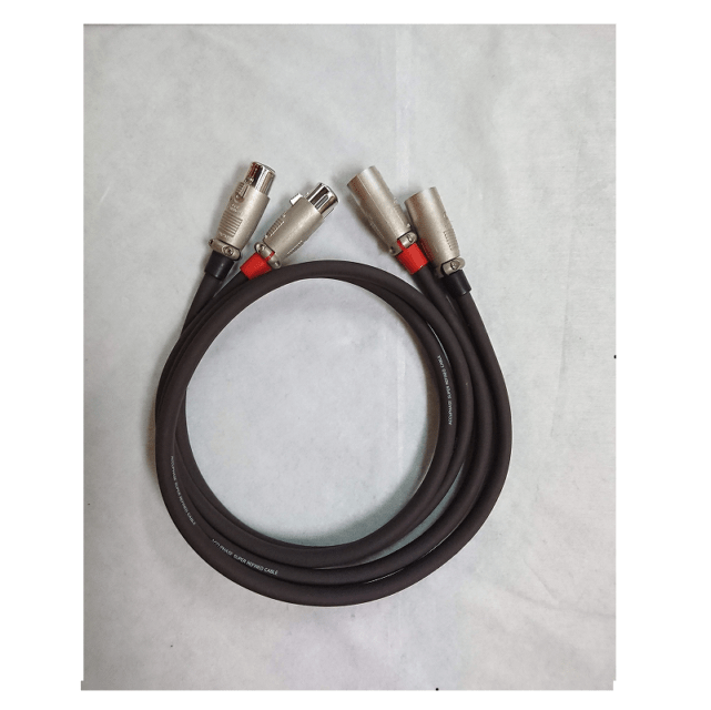 中古品】①Accuphase ASLC-10 XLRケーブル/1.0m(ペア）※送料無料