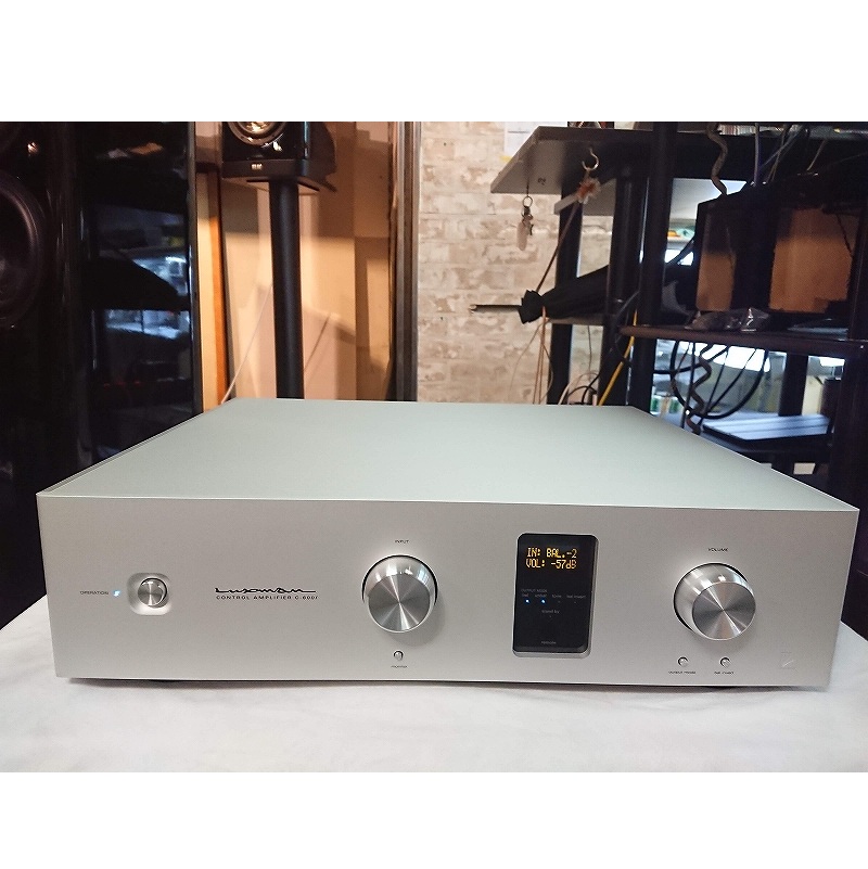 LUXMAN C-600f 2012年製 ラックスマン プリアンプ コントロール アンプ