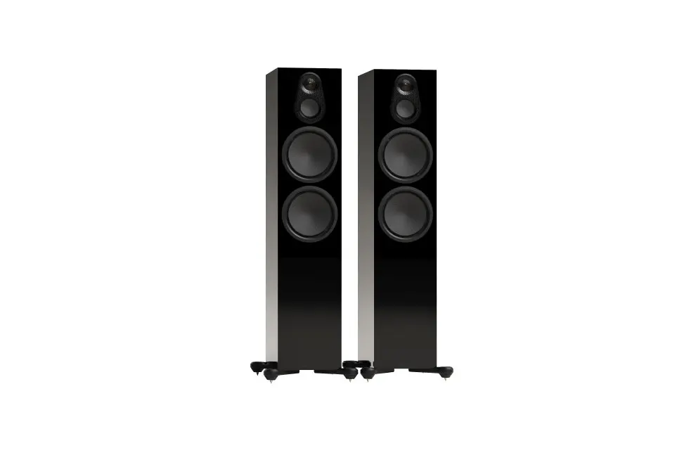 フロアスピーカー(MONITOR)+アンプ(Maranzセット MONITOR AUDIO Silver 500-8G (ペア) フロアスタンディング型