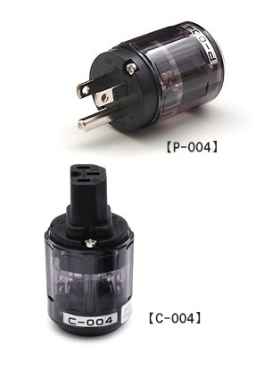 OYAIDE P-004 BERYLLIUM + C-004 BERYLLIUM | 電源プラグ + IEC