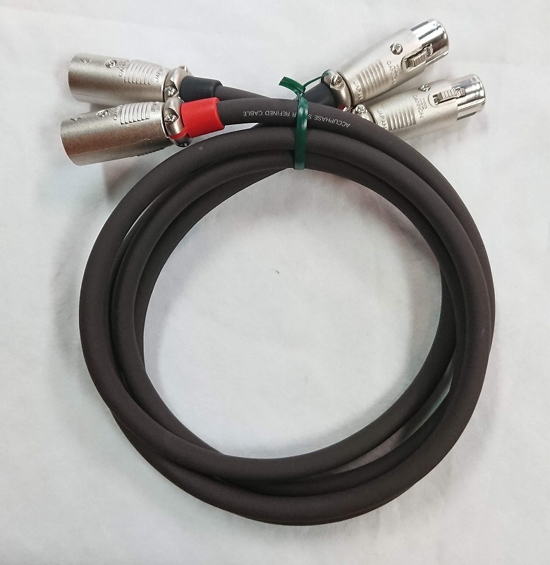 Accuphase アキュフェーズ ASLC-10 XLRケーブル 高純度7N銅線