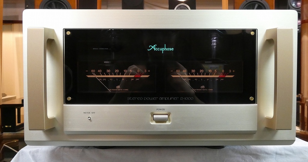 Accuphase パワーアンプ P-1000 [1] アキュフェーズ ♪ 5888E-1 アキュフェーズ Accuphase P-1000 パワーアンプ @47233 ⁄ 中古