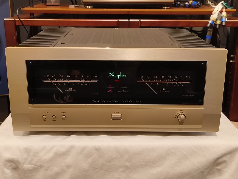 中古品】Accuphase A-45 (J8Y881) ※送料無料《北海道・沖縄・離島を