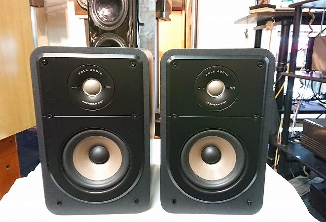 Polk Audio es15スピーカー ペア 中古品】Polk Audio ES15 BLK(ペア） ※送料無料《北海道・沖縄・離島を