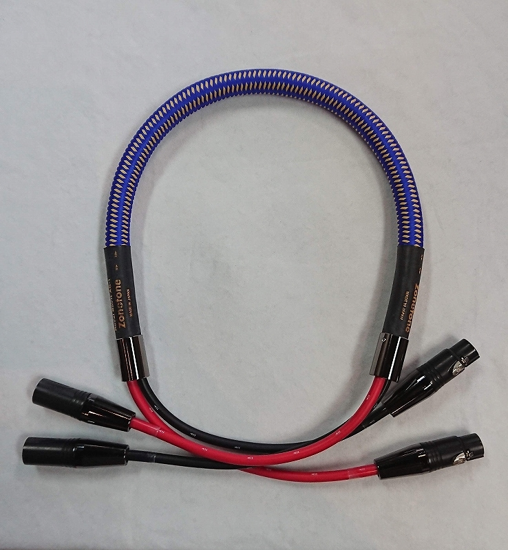中古品】Zonotone Royal Spirit AC-1③/XLRケーブル1.0m（ペア）※送料