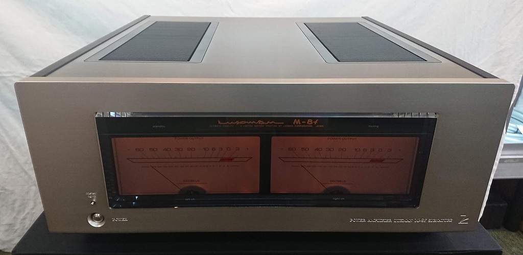 ラックスマンM8f LUXMAN M-8f パワーアンプ / 札幌の中古オーディオ・レコード