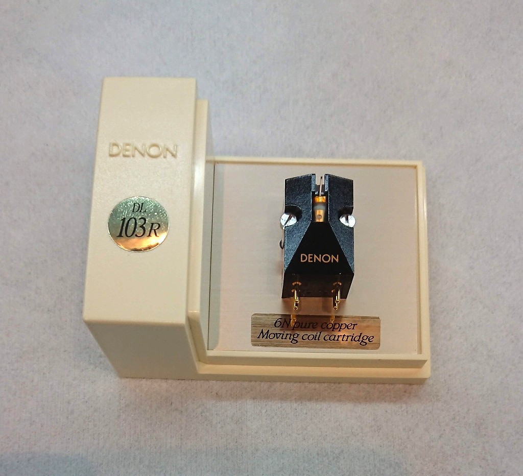 DENON DL-103R カートリッジ SONY ヘッドシェル 中古品 中古品】DENON DL-103R（2） ※送料無料《北海道・沖縄・離島を除く