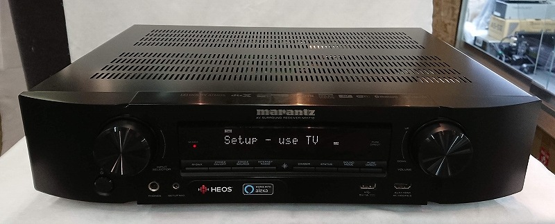 Marantz アンプ NR1710 今どきのリビングにほしい最新スペック！ マランツ薄型AVアンプ