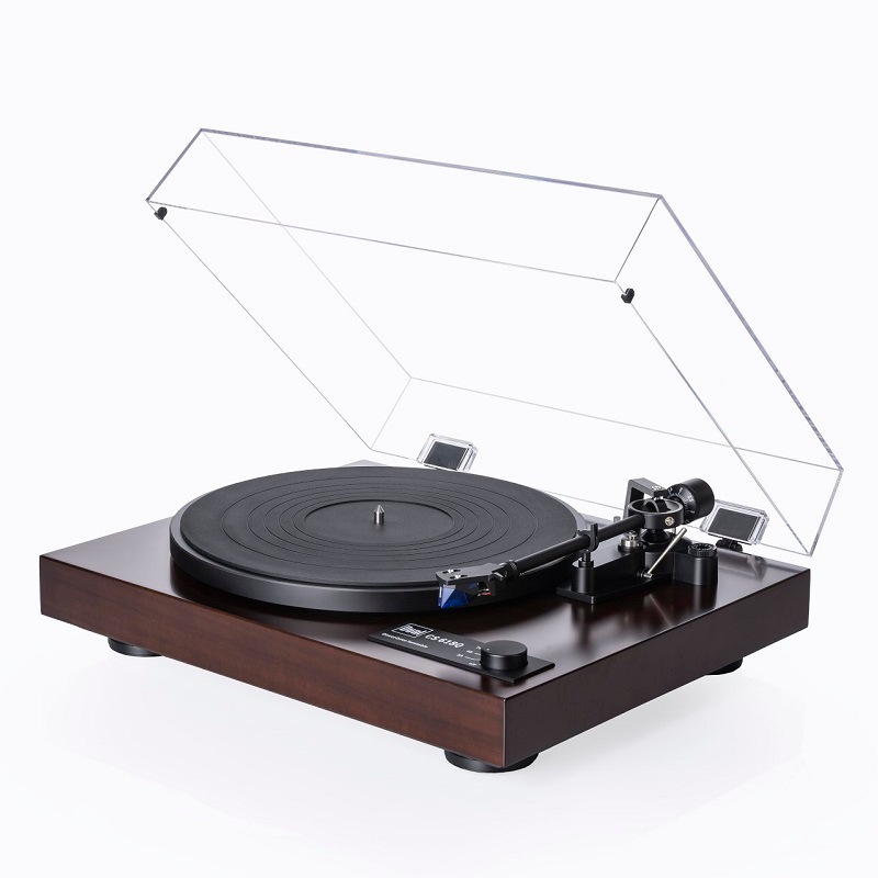 ウッド調アナログスピーカー 2個セット　アナログコード２本付き　Denon Amazon.co.jp: Denon レコードプレーヤー/スピーカーセット チェリー