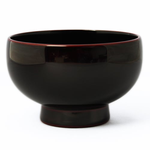 お好み椀　溜め漆 お好み椀（溜）｜漆器の島安【うるわしうるし】根来塗、食器、テーブル