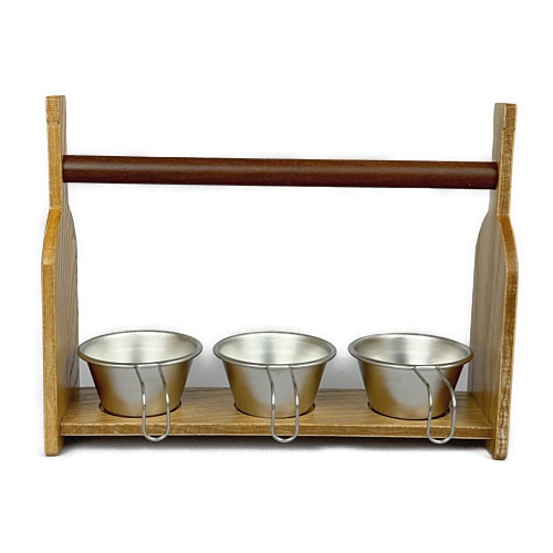 きき酒セット ボトル（クリア）｜漆器の島安【うるわしうるし】根来塗