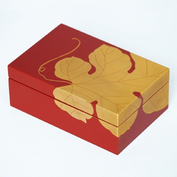 特選高級木製漆器 長角小箱 桃山1個 高岡漆器】小箱 錆絵花鳥 木蓮 | 富山県高岡市 | ふるさと納税