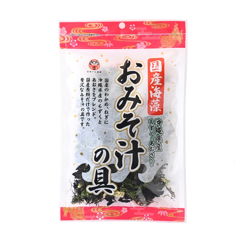 【新商品】国産海藻おみそ汁の具