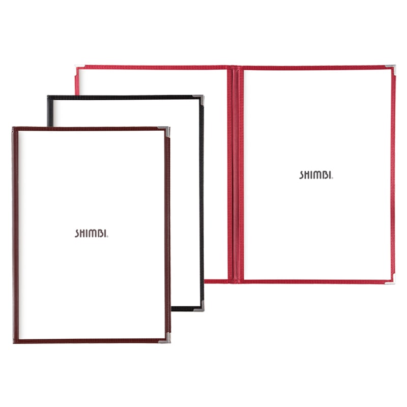 ABW-11-4P（B4 2ッ折 4ページ仕様） クリアアメリカン メニューブック