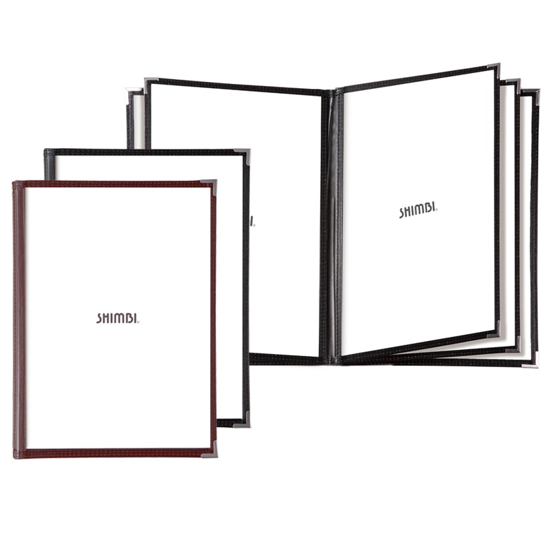 ABW-30（A4 10ページ仕様） クリアアメリカン メニューブック