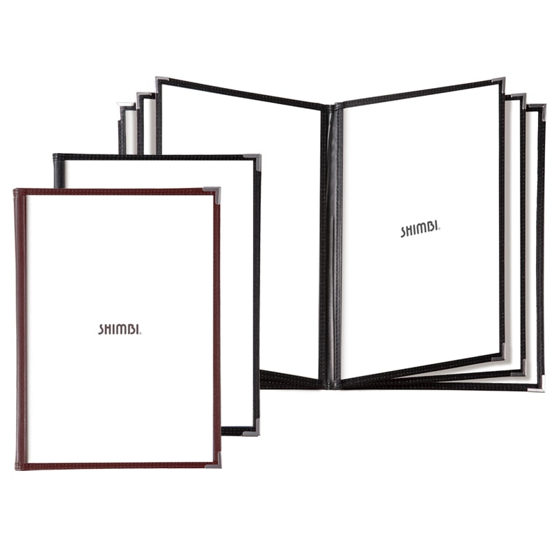 ABW-31（A4 12ページ仕様） クリアアメリカン メニューブック