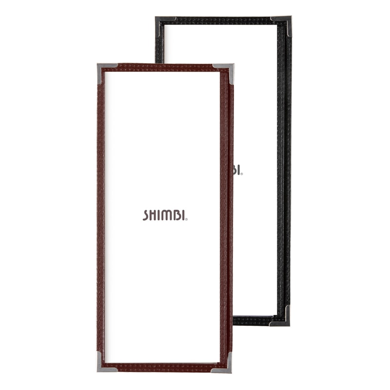 ABW-2（縦長 2ページ仕様） クリアアメリカン メニューブック