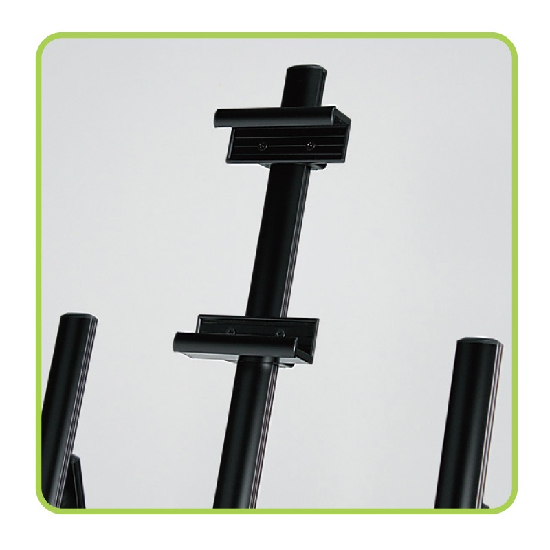 ZV-パネル受け押え150-60 上下2ケセット 店頭販促グッズ｜メニュー