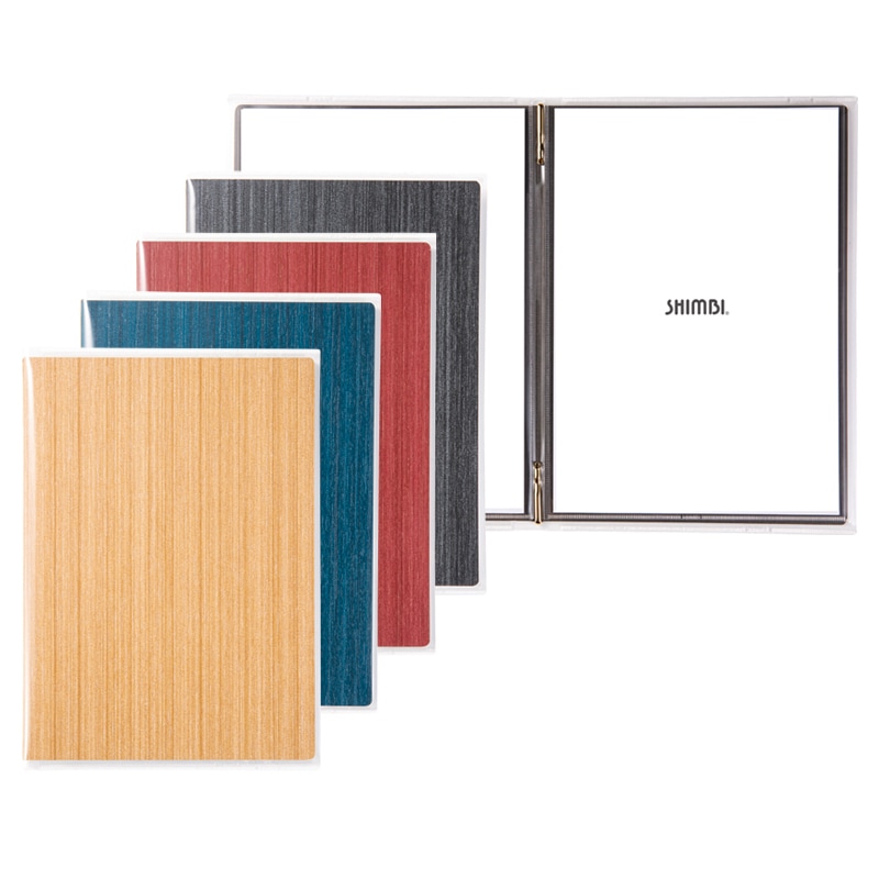 RU-101 （A4 4ページ 最大16ページ仕様 表カバー付き） 和風メニュー