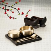 ハプ食器セット(一人用)◆ご飯用・スープ用・スジョ(スプーン、箸)